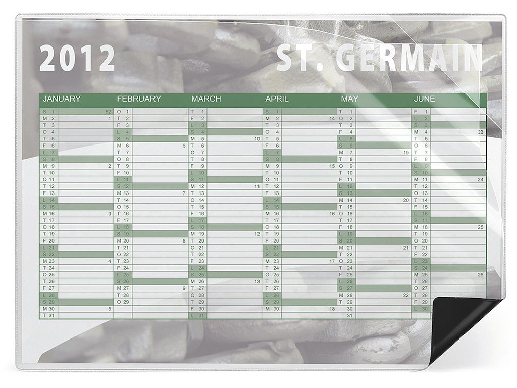 Inforamme, A5, Magnetisk, 5 stk, Wera Easy