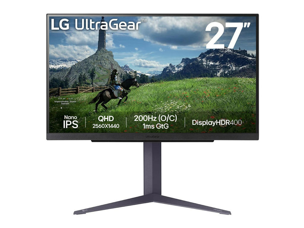 LG 27GS85Q-B computerskærm 68,6 cm (27") 2560 x 1440 pixel Quad HD LCD Sort