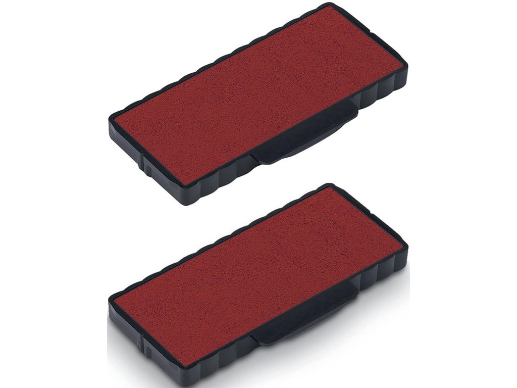 Stempelpude, 2 stk, Rød, 6/55RD, Til Trodat 5205