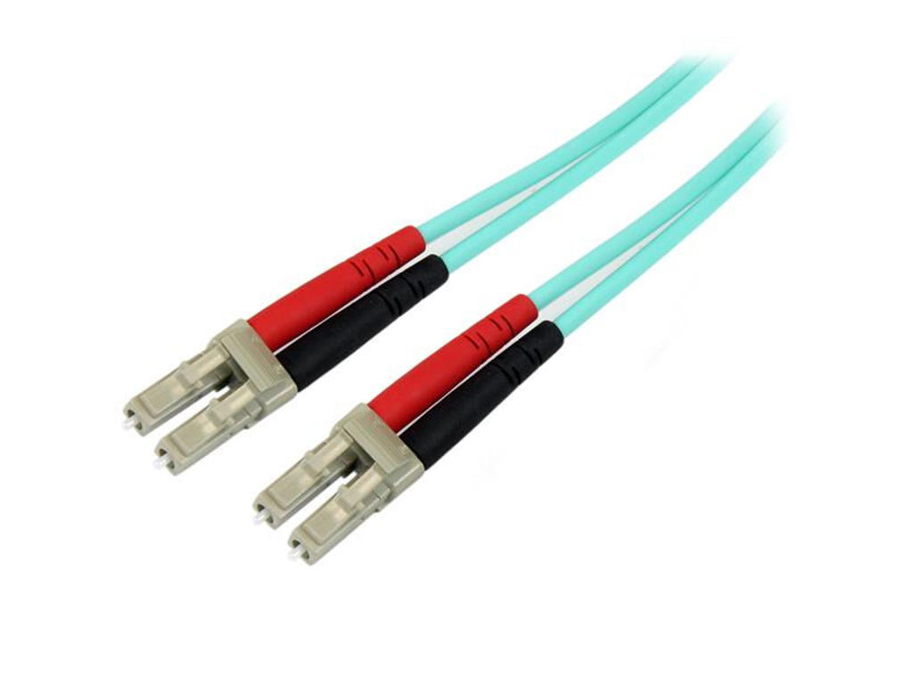 StarTech.com 450FBLCLC1 InfiniBand og fiberoptisk kabel 1 m LC Turkisfarve