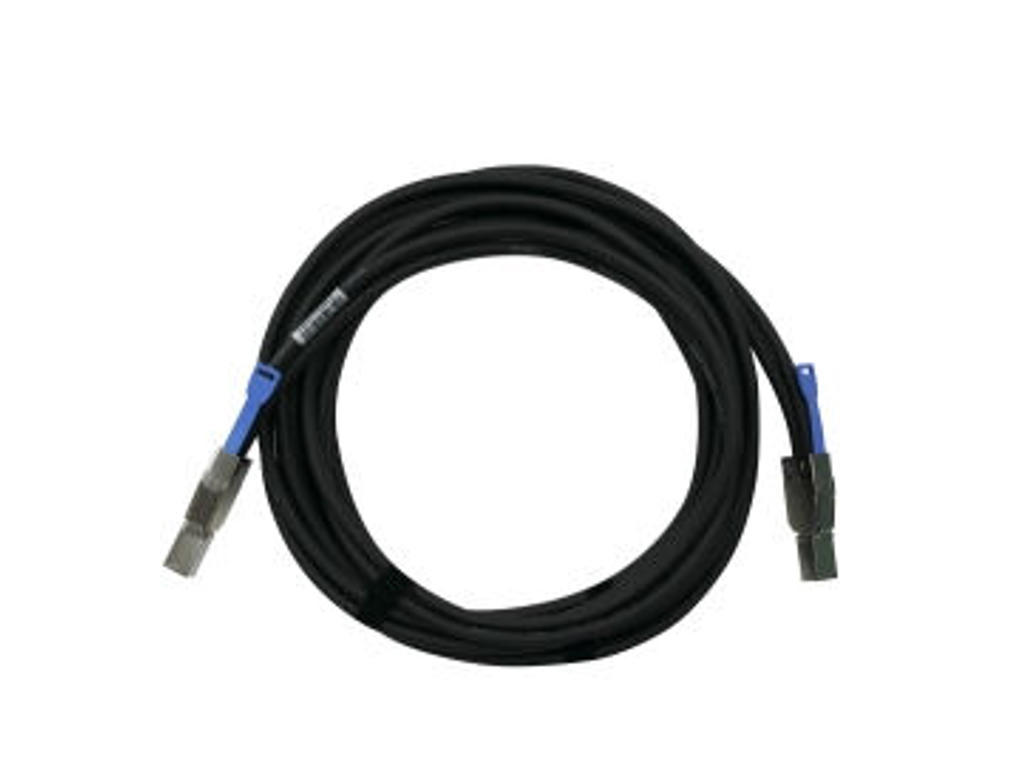 QNAP CAB-SAS30M-8644 Serial Attached SCSI (SAS)-kabel 3 m Sort, Metallic