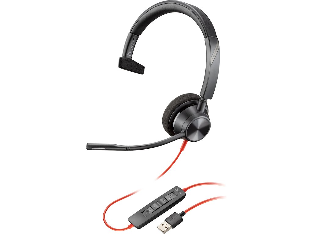 HP Poly Blackwire 5210 USB-A-monoheadset (bulk)