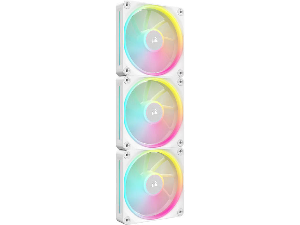 Corsair iCUE LINK LX120 RGB Computerkabinet Ventilator 12 cm Hvid 3 stk