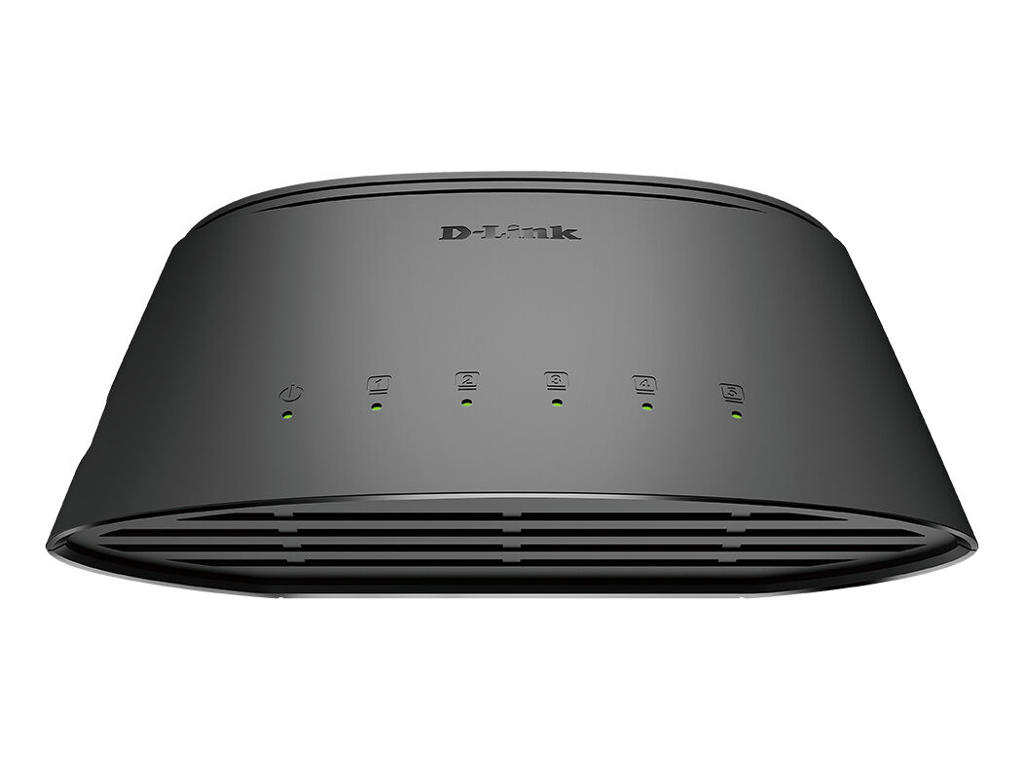 D-Link DGS-1005D/E netværksswitch Ikke administreret L2 Gigabit Ethernet (10/100/1000) Sort