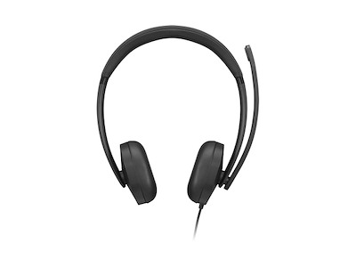 Lenovo VoIP Headset 5000 Ledningsført Kontor/Callcenter USB Type-C Sort