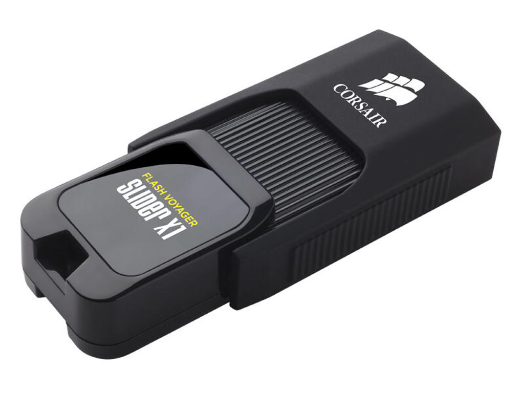 Corsair Voyager Slider X1 128GB USB-nøgle USB Type-A 3.2 Gen 1 (3.1 Gen 1) Sort