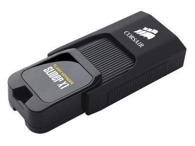 Corsair Voyager Slider X1 128GB USB-nøgle USB Type-A 3.2 Gen 1 (3.1 Gen 1) Sort