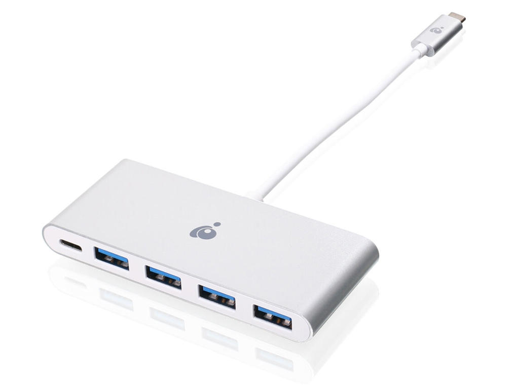 iogear GUH3C4PD interface hub USB 3.2 Gen 1 (3.1 Gen 1) Type-C 5000 Mbit/s White