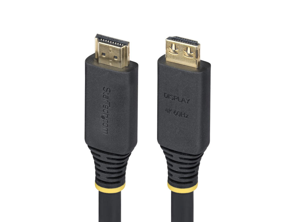 StarTech.com HDMI2-CABLE-GRIP-35F HDMI-kabel 10,6 m HDMI Type A (Standard) Sort