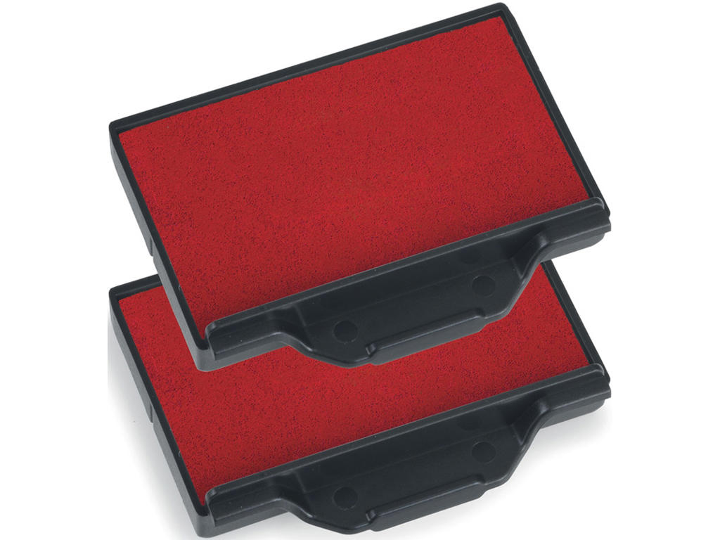 Stempelpude, 2 stk, Rød, 6/53RD, Til Trodat 5203 5440 5253