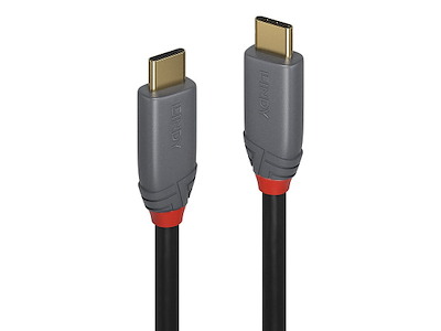 Lindy 36909 USB-kabel USB 3.2 Gen 2 (3.1 Gen 2) 7 m USB C 10 Gbit/sek. 100 W Sort