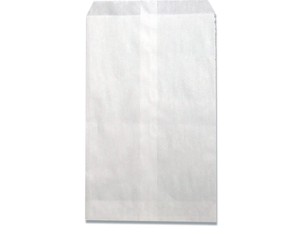 Bagerpose 1kg 160x270mm hvid 40g 1000stk/pak