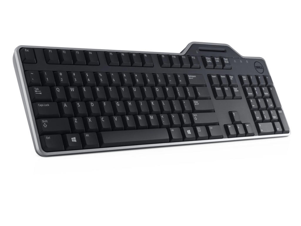 DELL KB-813 tastatur Kontor USB QWERTY Russisk Sort