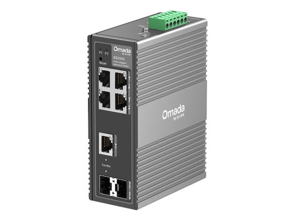 TP-Link Omada IES206G netværksswitch Administreret Gigabit Ethernet (10/100/1000) Sort