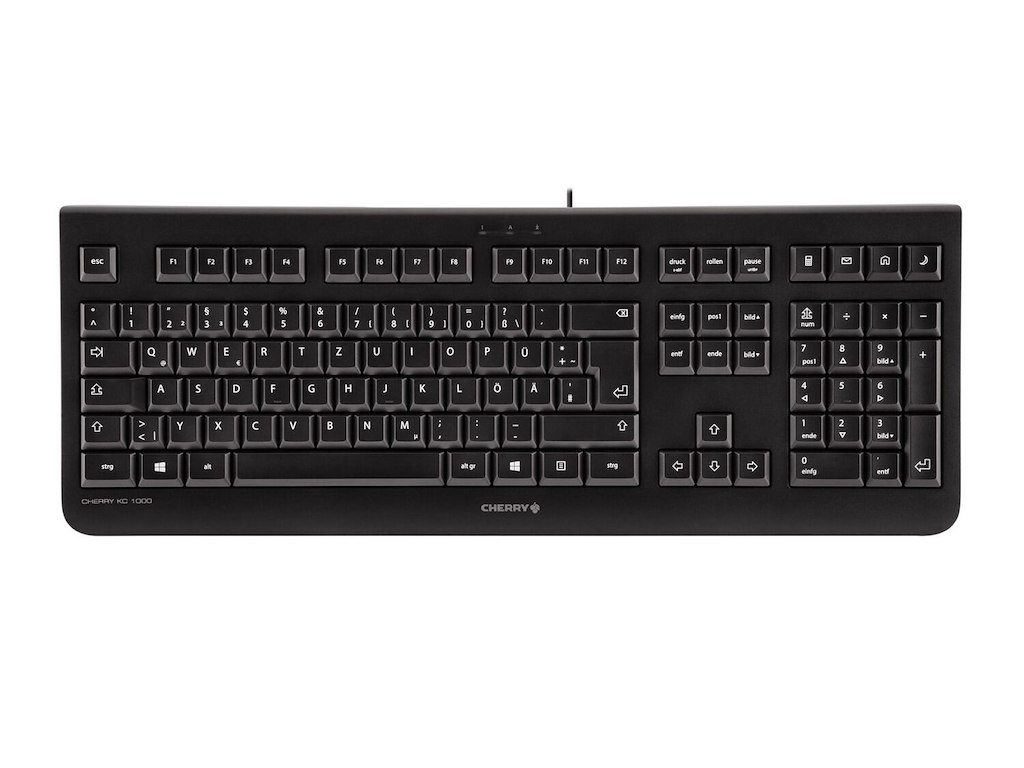 CHERRY KC 1000 tastatur Spil USB Ungarsk Sort