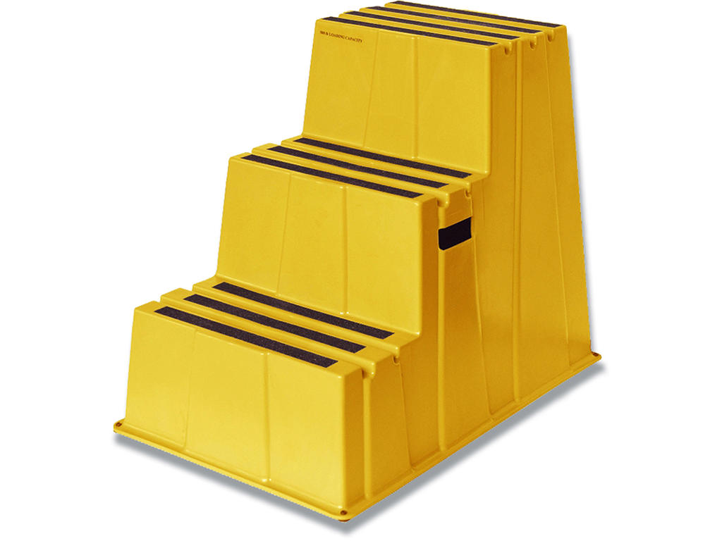 Sikkerhedstrin med 3 trin gul, Twinco