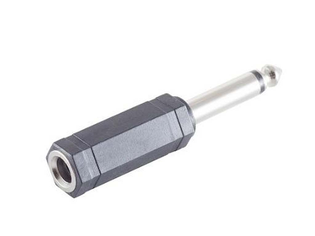 Microconnect AUDANR2 kabel kønsskifter 6.3mm Sort
