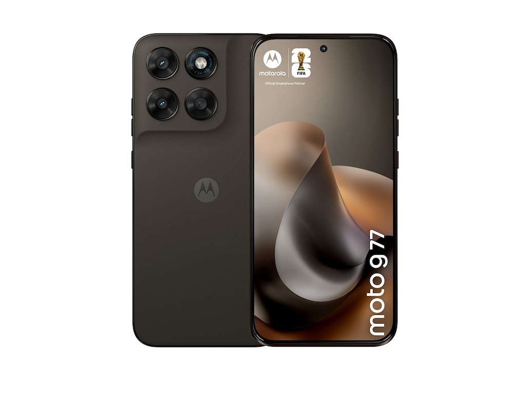 Motorola moto g77 17,3 cm (6.8") Hybrid Dual SIM Android 16.0 5G USB Type-C 8 GB 128 GB 5200 mAh Sort