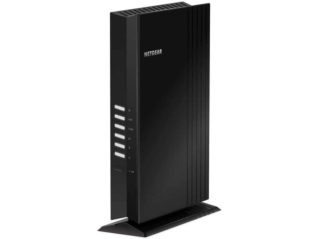 NETGEAR 4PT AX1800 WIFI MESH EXTENDER Netværksgentager Sort 10, 100, 1000 Mbit/s