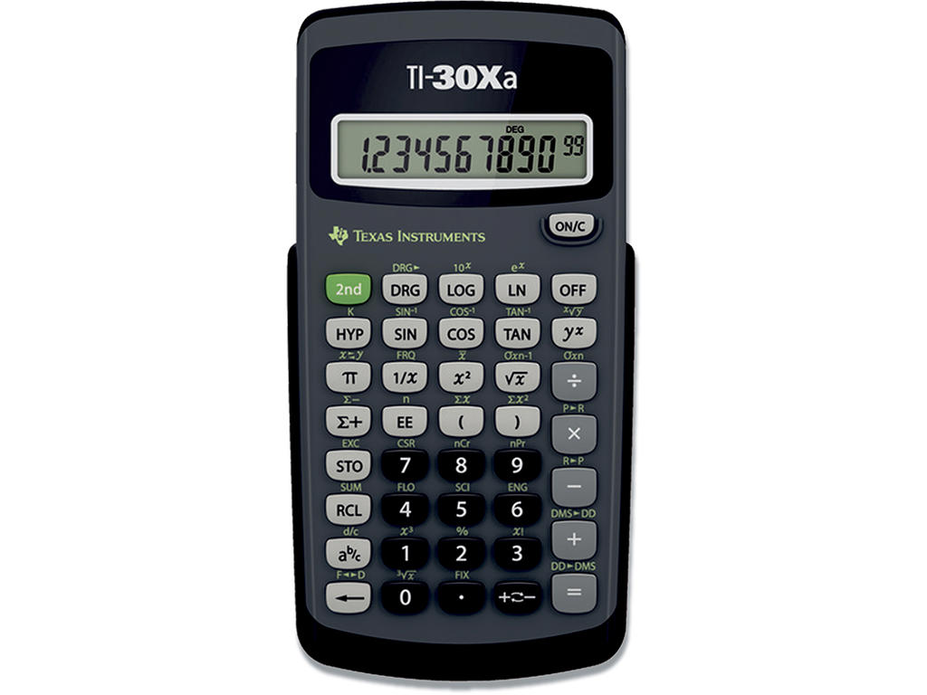 Regnemaskine TI-30XA