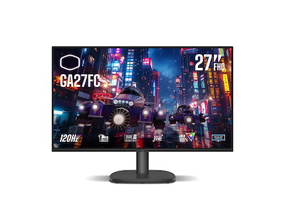 Cooler Master Gaming GA27FC computerskærm 68,6 cm (27") 1920 x 1080 pixel Fuld HD Sort