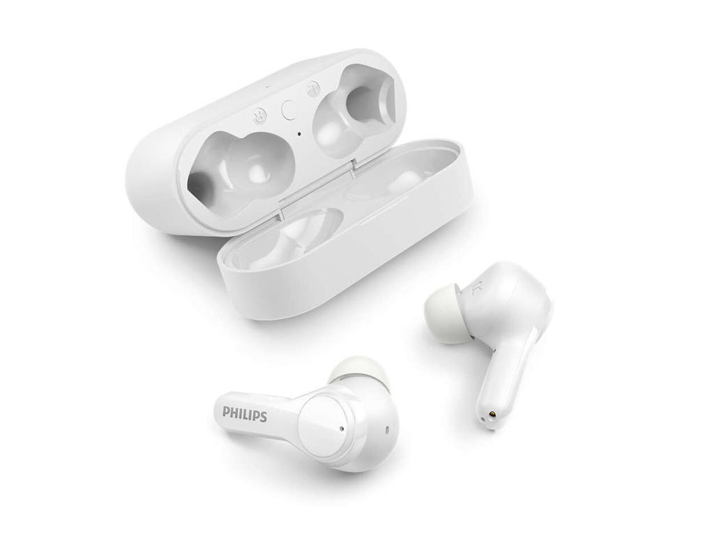 Philips 3000 series TAT3217WT/00 hovedtelefoner/headset Trådløs I ørerne Opkald/musik Bluetooth Hvid