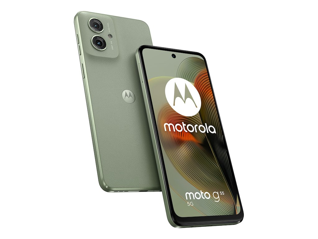 Motorola moto g55 5G 16,5 cm (6.49") Dual SIM Android 14 USB Type-C 8 GB 256 GB 5000 mAh Grøn