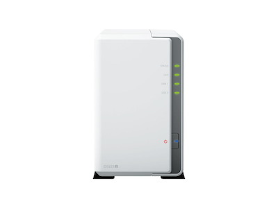 Synology DiskStation DS223J NAS Desktop Realtek RTD1619B 1 GB DDR4 16 TB HDD Hvid