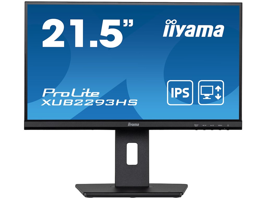 iiyama ProLite XUB2293HS-B3 computerskærm 54,6 cm (21.5") 1920 x 1080 pixel Fuld HD LED Sort