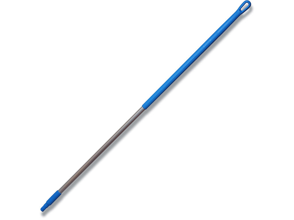 Skaft med gevind, 151cm, Ø3,1cm, Blå, PP/aluminium, Vikan