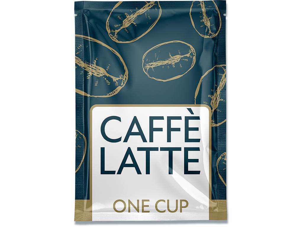 Caffe Latte, 50 breve, 18 g, Pulver, BKI Wonderful 