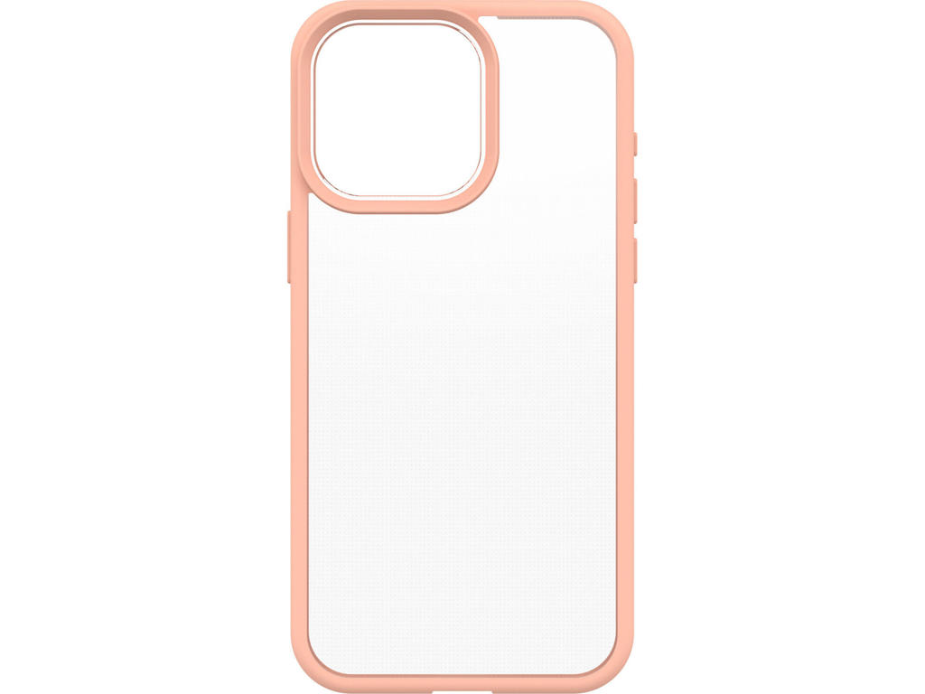 OtterBox React mobiltelefon etui 17 cm (6.7") Cover Fersken, Transparent