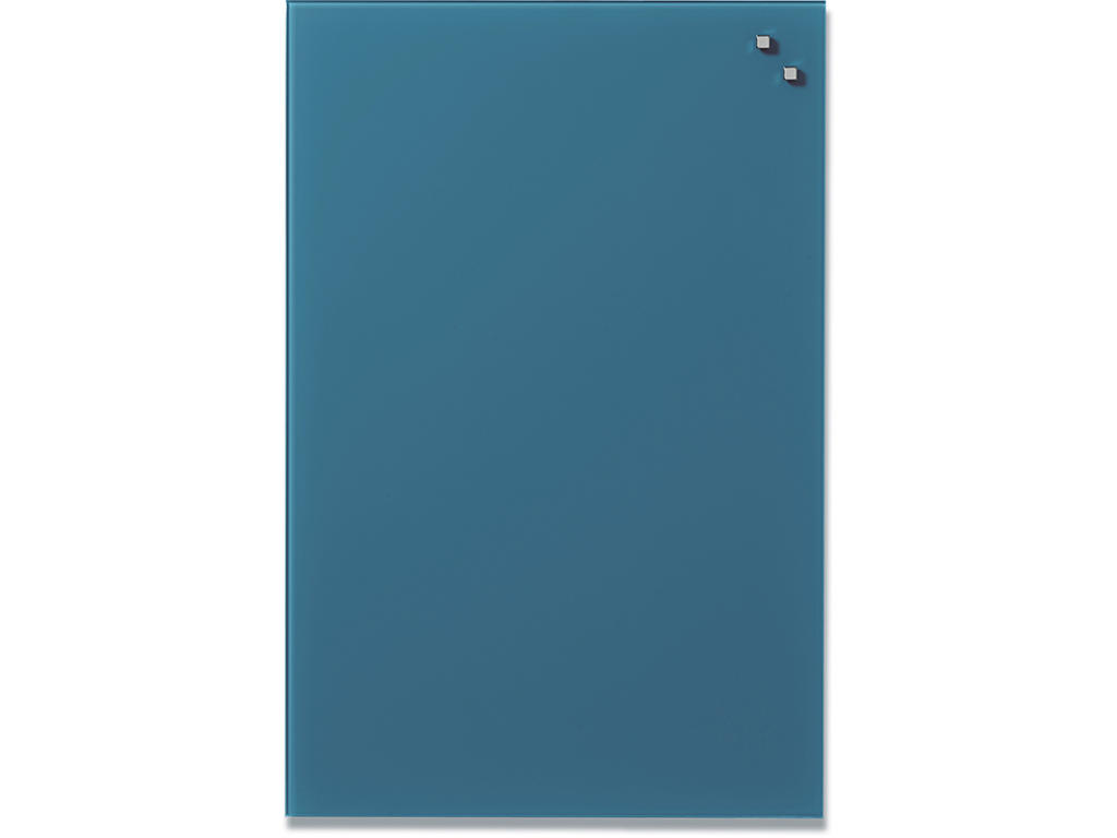 Glastavle, Magnetisk, 40x60 cm, Blue Jeans, Naga 