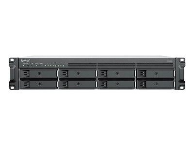 Synology RackStation RS1226+ NAS & lagringsserver Stativ (2U) AMD Ryzen V1500B 4 GB DDR4 0 TB Synology DSM Sort