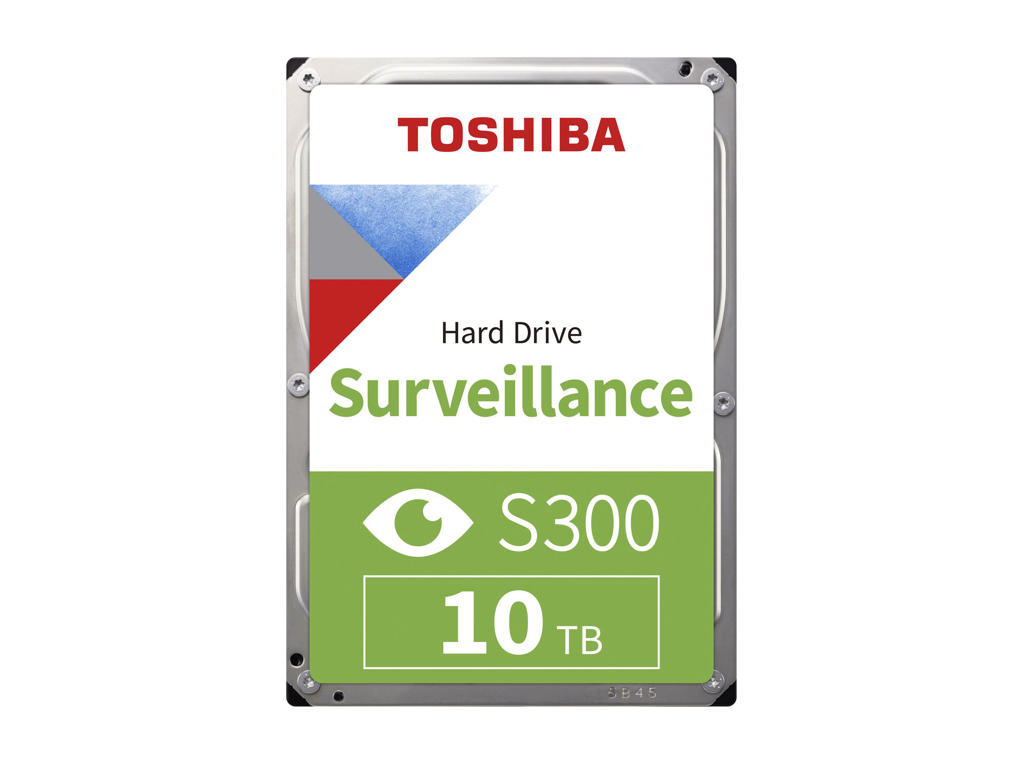 Toshiba S300 Surveillance harddisk 10 TB 7200 rpm 256 MB 3.5" Serial ATA III