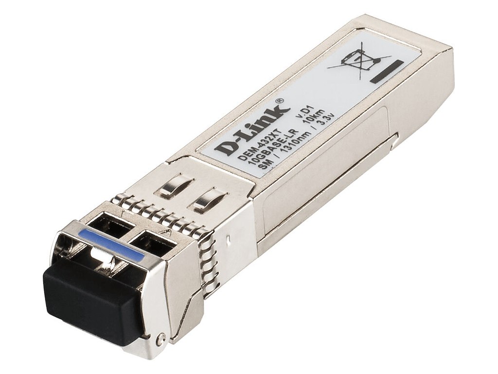 D-Link DEM-432XT modul til netværksmodtager Fiberoptisk 10000 Mbit/s SFP+ 1310 nm