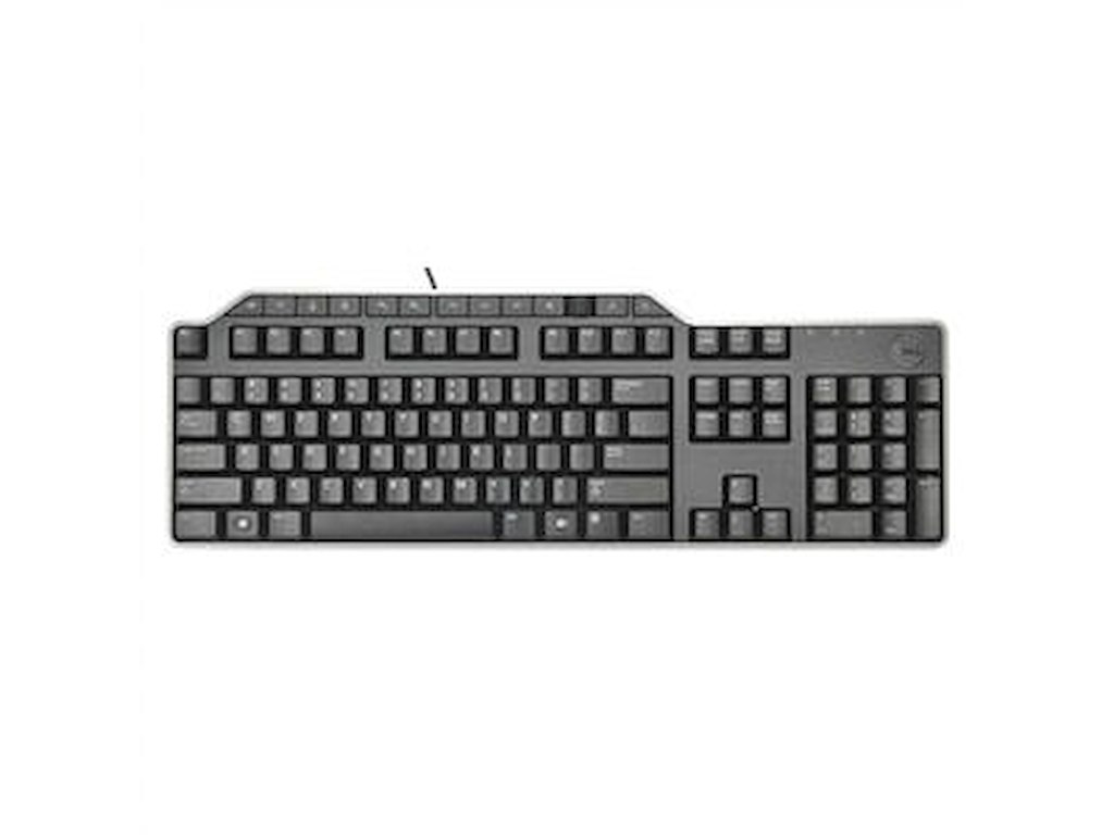 DELL KB-522 tastatur Universel USB AZERTY Fransk Sort