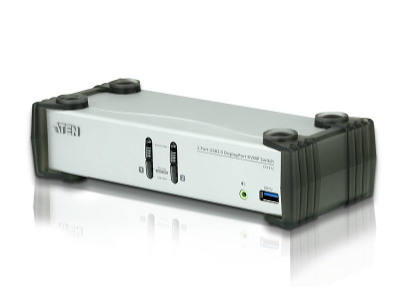 ATEN CS1912 KVM Switch Sort, Grå