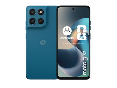 Motorola moto g57 17,1 cm (6.72") Dual SIM Android 16.0 5G USB Type-C 8 GB 256 GB 5200 mAh Grøn