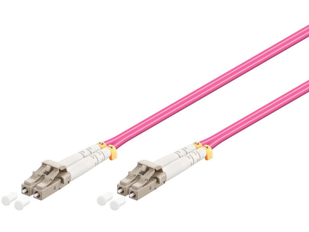 Microconnect FIB440404P InfiniBand og fiberoptisk kabel 4 m LC Violet