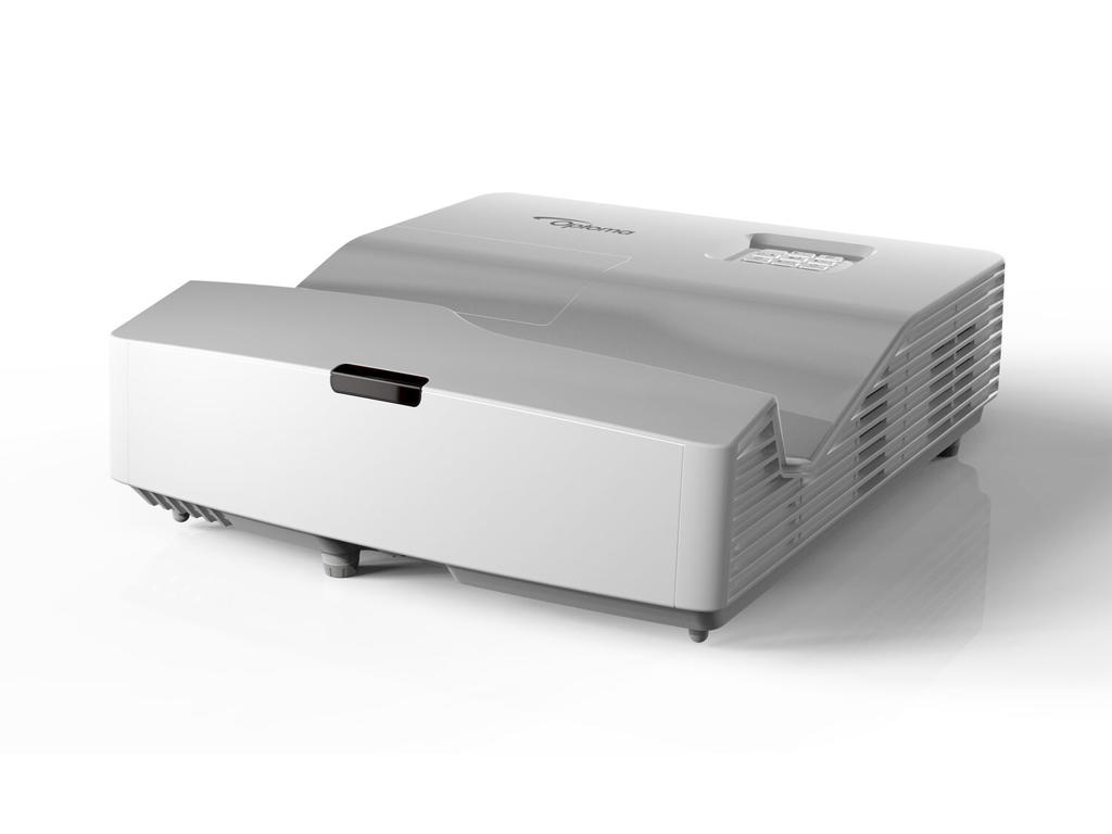 Optoma X340UST Ultrakort projektor med kort projiceringsafstand 4000 ANSI lumens DLP XGA (1024x768) 3D Hvid