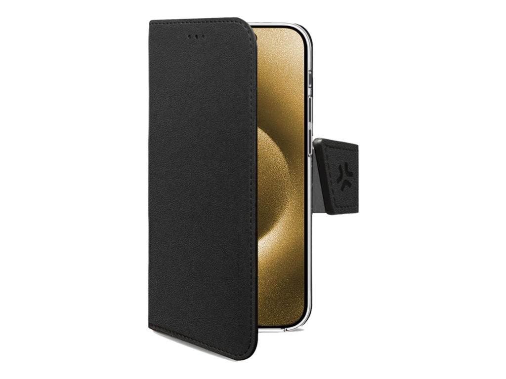 Celly WALLY1080 mobiltelefon etui 17 cm (6.7") Tegnebogsetui Sort