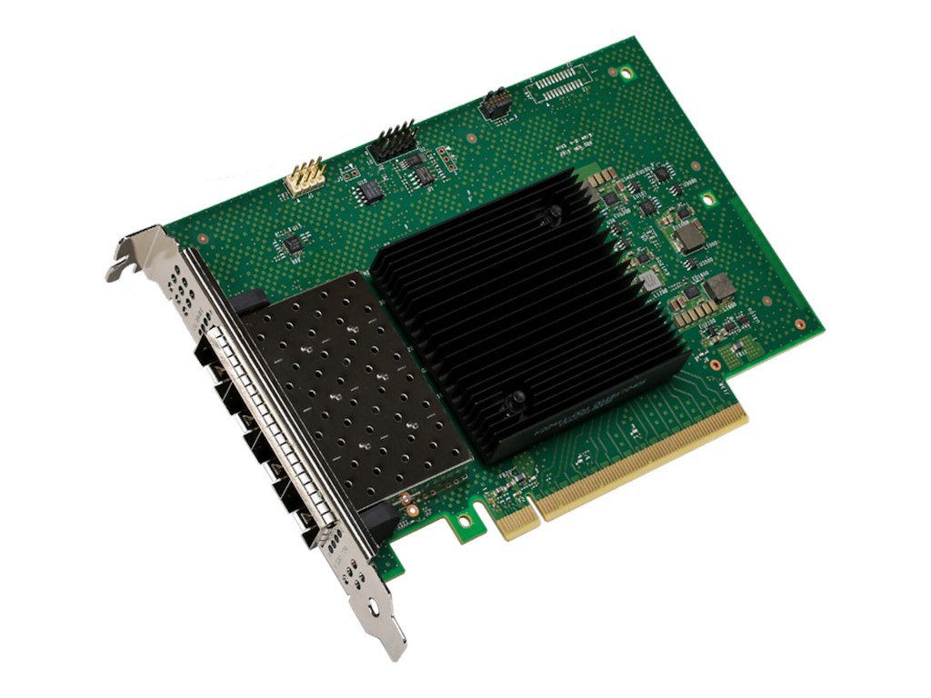 Intel Ethernet Network Adapter E810-XXVDA4 Intern Fiber 25000 Mbit/s