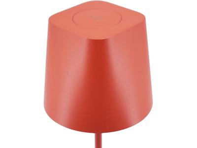 Bordlampe, Teglstensrød, Med fod, LED, Unilux Ava
