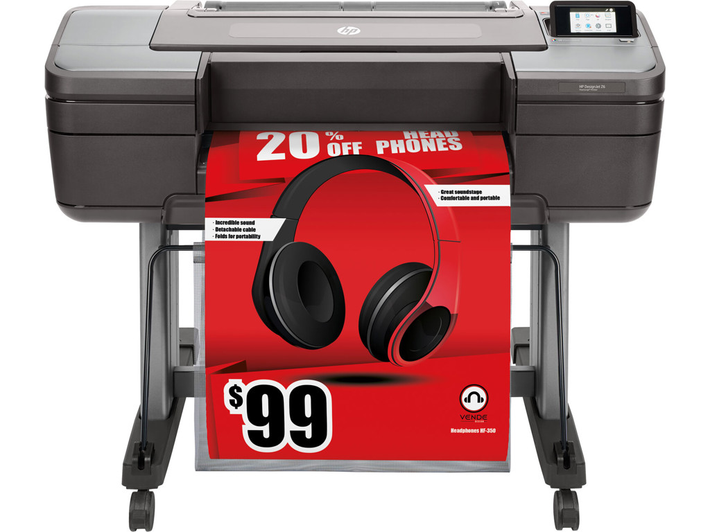 HP Designjet Z6 24" PostScript-printer