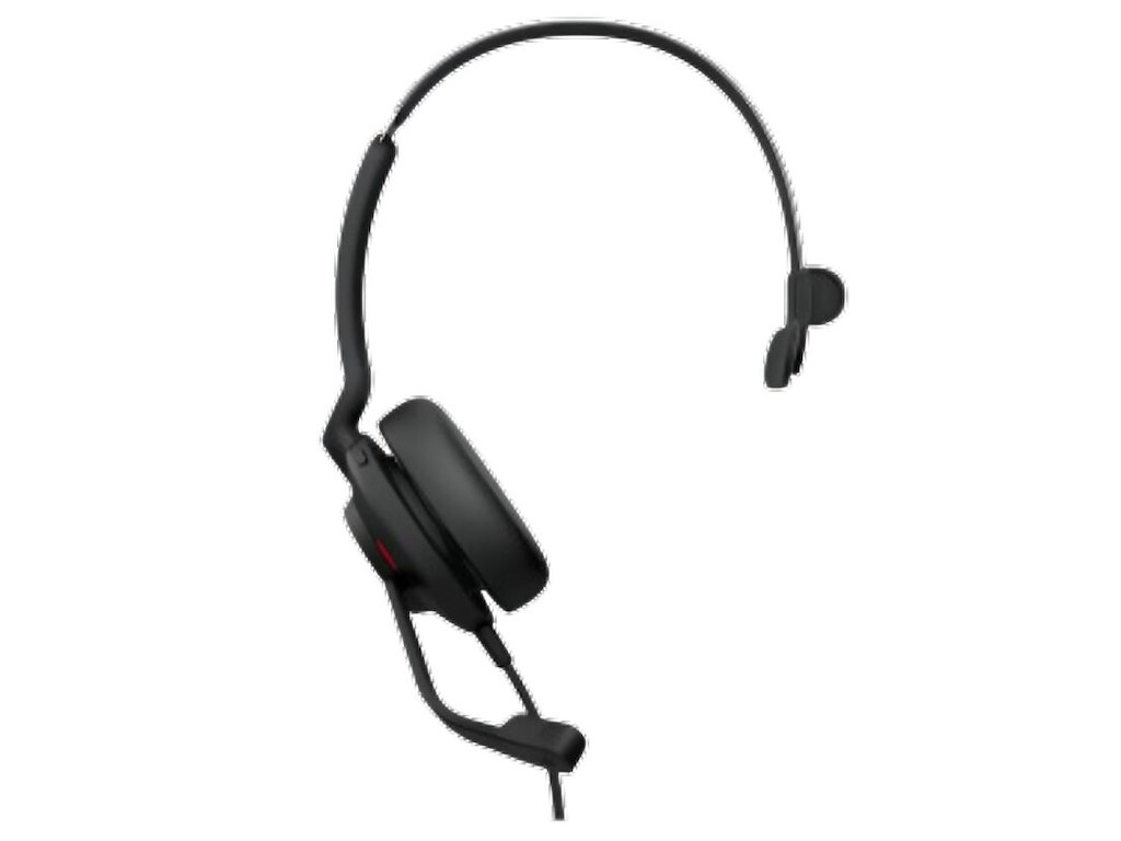 Jabra Evolve2 30 SE USB C/A MS Mono Headset Ledningsført Håndholdt Kontor/Callcenter USB Type-C / USB Type-A Sort