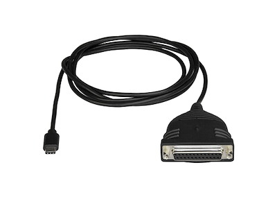 StarTech.com ICUSBCPLLD25 parallelkabel Sort 1,83 m