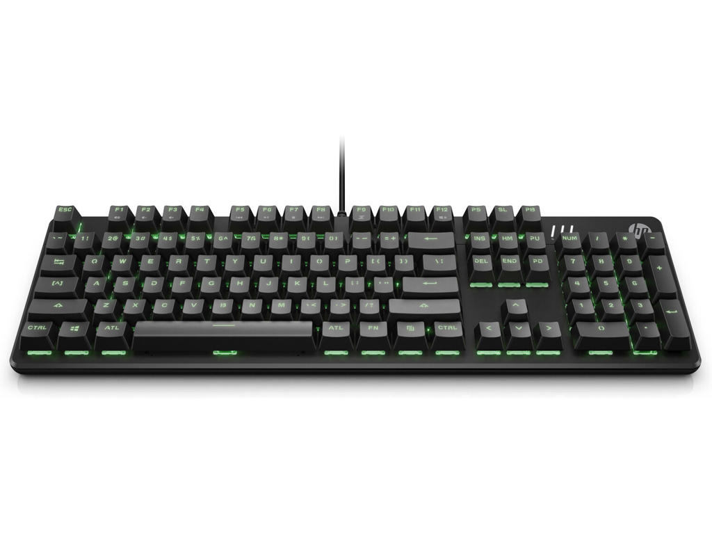 HP Pavilion Gaming Keyboard 500 tastatur Spil USB Sort