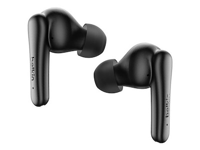 Belkin SoundForm Rhythm Headset Kabel & trådløs I ørerne Opkald/musik USB Type-C Bluetooth Sort