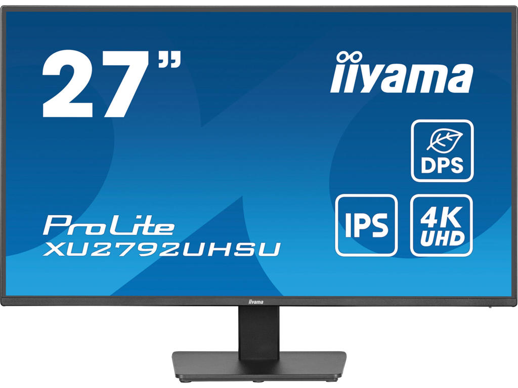 iiyama ProLite XU2792UHSU-B6 computerskærm 68,6 cm (27") 3840 x 2160 pixel 4K Ultra HD LED Sort